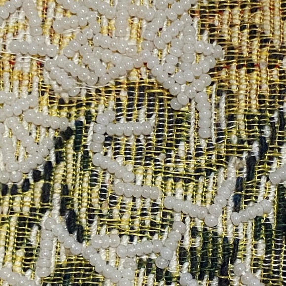 Hand Beaded Vintage Evening Bag 7”x6.5” EUC - Picture 4 of 7